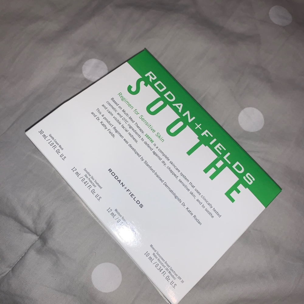 Rodan + fields soothe travel regimen